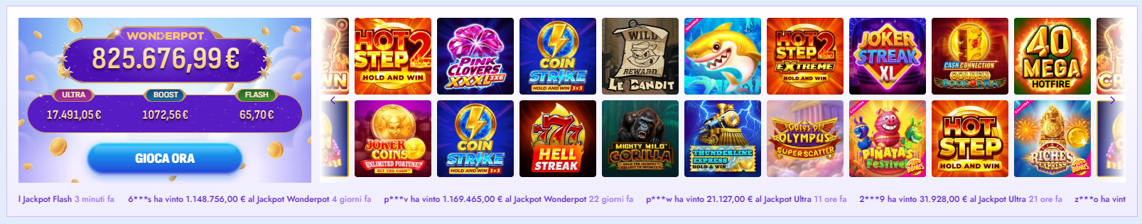 nomini jackpot